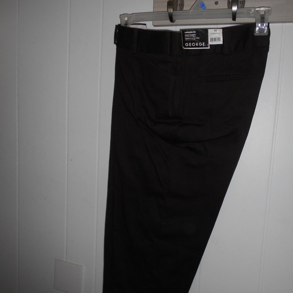 Brown Ladies Capri Pants by George Size 10  NWT - Picture 3 of 3